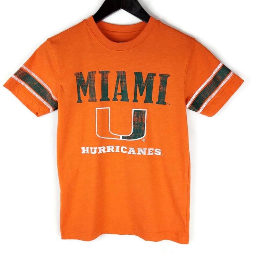 Miami Hurricanes Youth Colosseum Distressed T Shirt